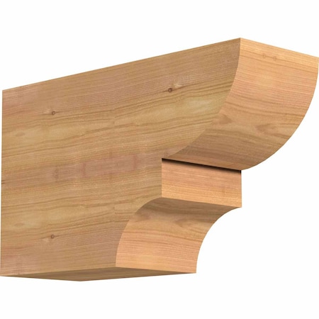 Ekena Millwork Ridgewood Smooth Rafter Tail, Western Red Cedar, 5 1/2"W x 10"H x 16"L RFT06X10X16RID00SWR